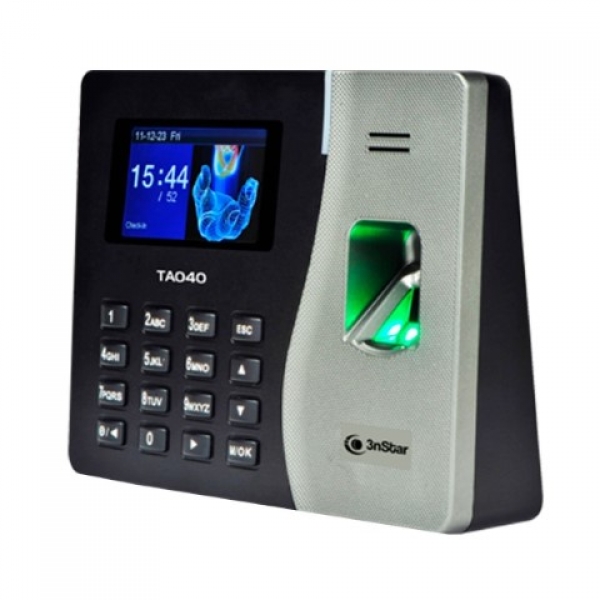 TA040 Reloj de Control Horario Biometrico con lector de Huellas